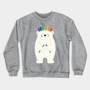 Be Brave Polar Crewneck Sweatshirt